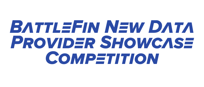 BattleFin New Data Provider Showcase Competition