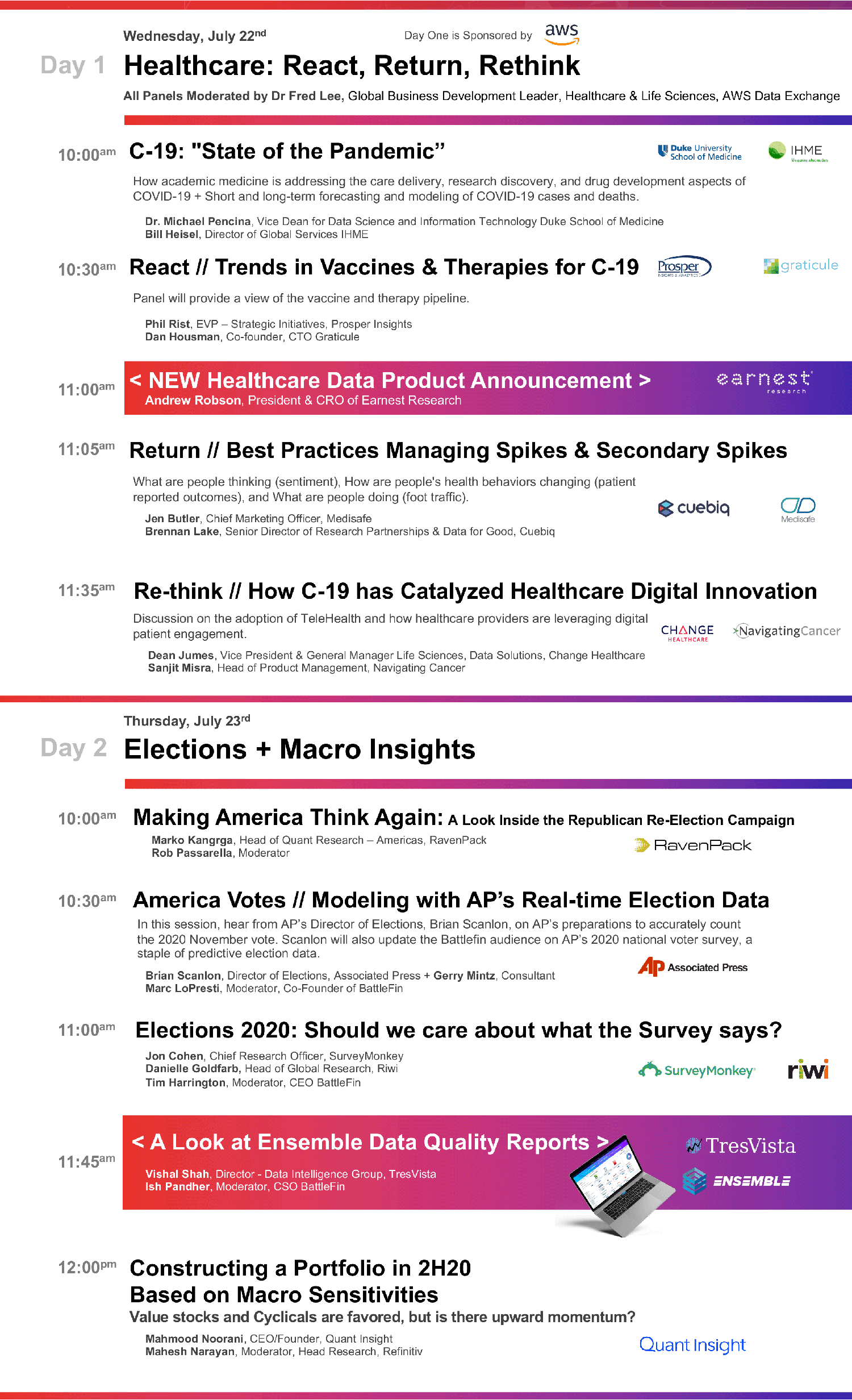 Virtual-Discovery-Day-July-2020---Rethinking-Everything Agenda